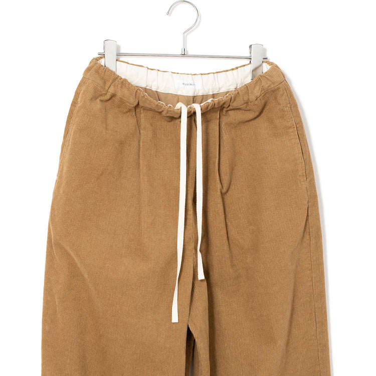 HEAVENLY | ヘブンリー　Corduroy Front Tuck Easy Pants