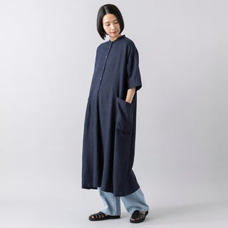 Heavenly | ヘブンリー　Linen Bandcollar Pullover OP