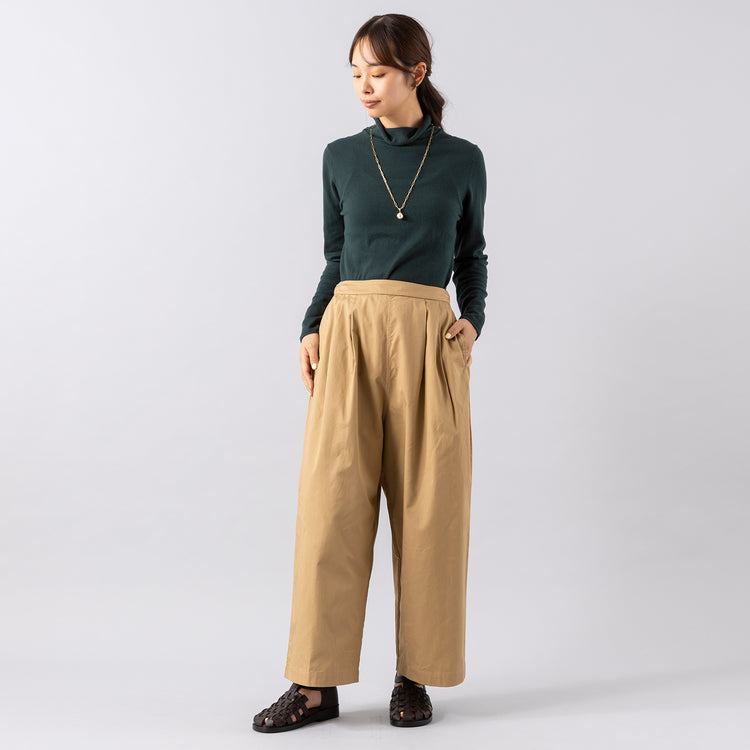 モデル身長165cm,HEAVENLYのCotton Cashmere Knit Turtle Pullover|DiuのPommier|rapiécageの1TOPガラスパールネックレス,https://market.e-begin.jp/products/dlt_hvr0787s_lala|https://market.e-begin.jp/products/cil_diu0800s_lala|https://market.e-begin.jp/products/rdx_rpc0795s_lala