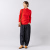 モデル身長165cm,URCH RNAのコックさんのアトリエパンツ ONE WASH|SLOWのバッファローレザーのミニカートリッジショルダー|GLENFIELDのシャークソールグルカサンダル|ENAMEL CopenhagenのNecklace Amore,https://market.e-begin.jp/products/tky_urr0782s_lala|https://market.e-begin.jp/products/ino_slw1182n_lala|https://market.e-begin.jp/products/jal_gfd0391q_lala|https://market.e-begin.jp/products/kod_ena0647r_lala