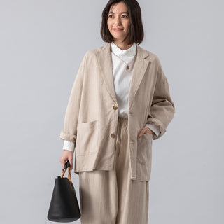 HEAVENLY | ヘブンリー　Linen Rayon Tailored Jacket