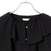 HEAVENLY | ヘブンリー　Washer Broadcloth Frillcollar Blouse