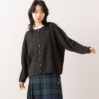 HEAVENLY | ヘブンリー　Cotton Linen Wool Mix Knit 2way Cardigan