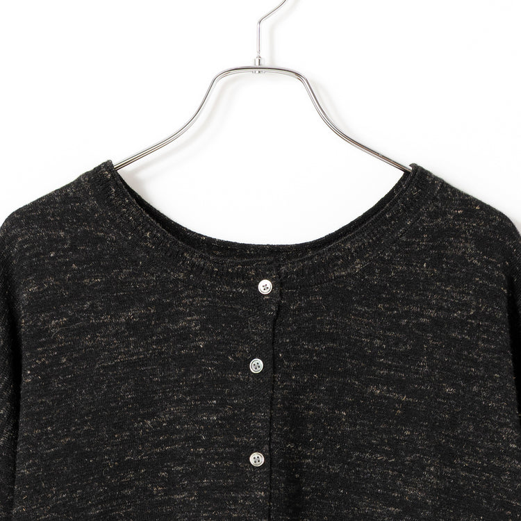 HEAVENLY | ヘブンリー　Cotton Linen Wool Mix Knit 2way Cardigan