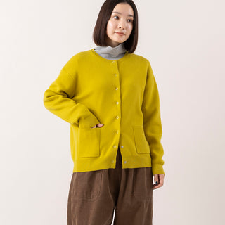 HEAVENLY | ヘブンリー　Wool Mix Smooth Knit Cardigan