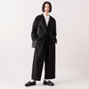 Black着用 モデル身長165cm,UNIVERSAL OVERALLのオンオフ使えるハンサムジャケット|ciaoのオックスフォードB.D.シャツ|HEAVENLYのSerge Stretch Volume Easy Pants|ROOTOTEのLT.TALL.ワンショルーA,https://market.e-begin.jp/products/dre_uni0210s_lala|https://market.e-begin.jp/products/hag_cia0077s_lala|https://market.e-begin.jp/products/dlt_hvr1265s_lala|https://market.e-begin.jp/products/sup_roo1254s_lala