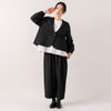 モデル身長165cm,uncinqのTypewriter Hem Pleats Pullover|uncinqのTropical Stretch Tuck Easy Pants|facciamoのMeringa（メリンガ）,https://market.e-begin.jp/products/dlt_unc1545s_lala|https://market.e-begin.jp/products/dlt_unc1537s_lala|https://market.e-begin.jp/products/are_fac0636k_lala