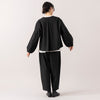 モデル身長165cm,uncinqのTypewriter Hem Pleats Pullover|uncinqのTropical Stretch Tuck Easy Pants|facciamoのMeringa（メリンガ）,https://market.e-begin.jp/products/dlt_unc1545s_lala|https://market.e-begin.jp/products/dlt_unc1537s_lala|https://market.e-begin.jp/products/are_fac0636k_lala