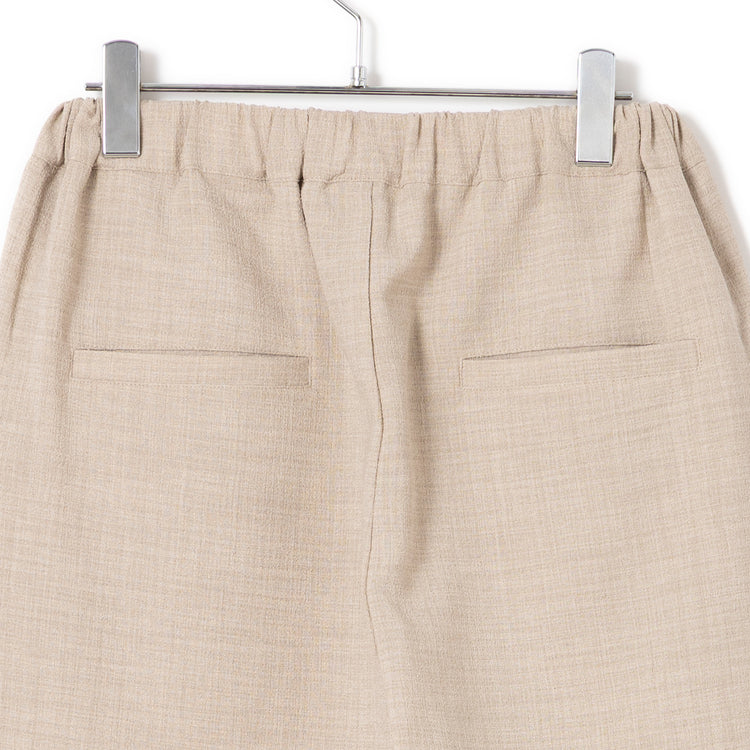 uncinq | アンサンク　Crepe Fabric Narrow Pants