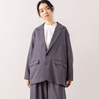 uncinq | アンサンク　Twill Stretch Tailored Jacket