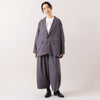 モデル身長165cm,uncinqのCotton 100/2Broad Standneck Pullover|uncinqのTwill Stretch Tuck Cocoon Pants|facciamoのMeringa（メリンガ）,https://market.e-begin.jp/products/dlt_unc1007l_lala|https://market.e-begin.jp/products/dlt_unc1541s_lala|https://market.e-begin.jp/products/are_fac0636k_lala