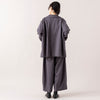 モデル身長165cm,uncinqのCotton 100/2Broad Standneck Pullover|uncinqのTwill Stretch Tuck Cocoon Pants|facciamoのMeringa（メリンガ）,https://market.e-begin.jp/products/dlt_unc1007l_lala|https://market.e-begin.jp/products/dlt_unc1541s_lala|https://market.e-begin.jp/products/are_fac0636k_lala