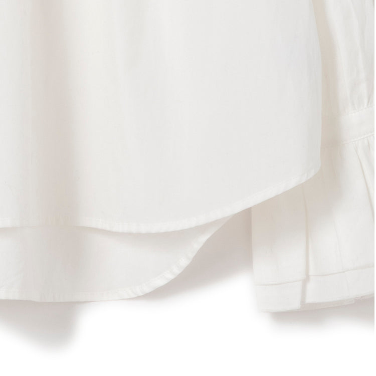 uncinq | アンサンク　Cotton 100/2Broad Frill Pullover