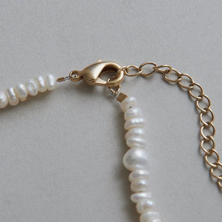 uncinq | アンサンク　Random Pearl Necklace