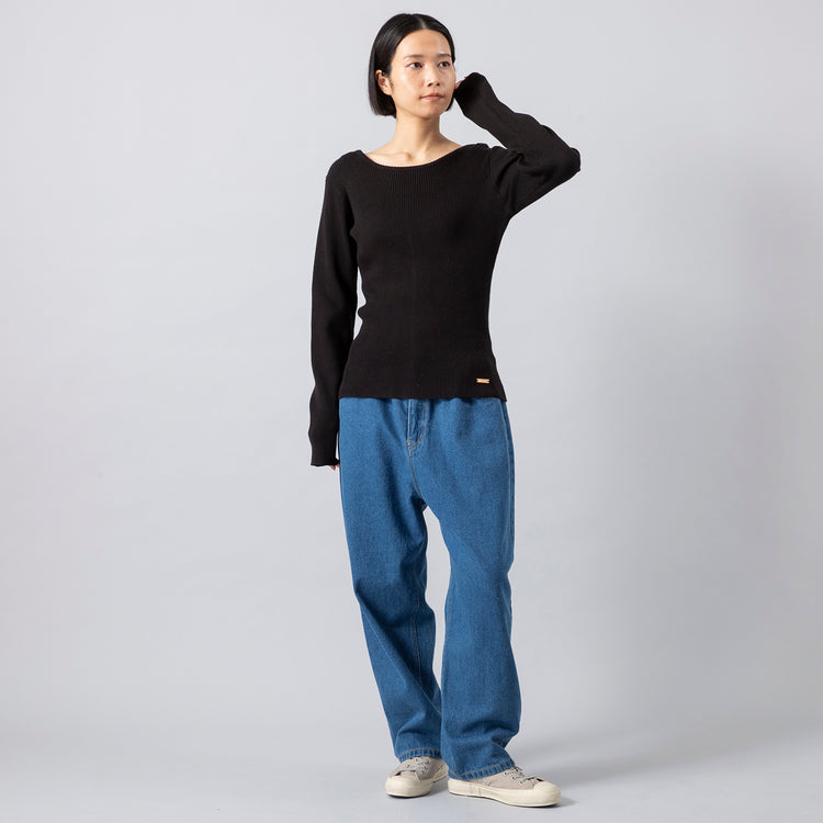 モデル身長165cm,HEAVENLYのCotton Linen 12oz Denim 5P Pants|Moonstarのローバスケットヴィンテージグレー,https://market.e-begin.jp/products/dlt_hvr0493r_lala|https://market.e-begin.jp/products/mns_mns0286o_lala