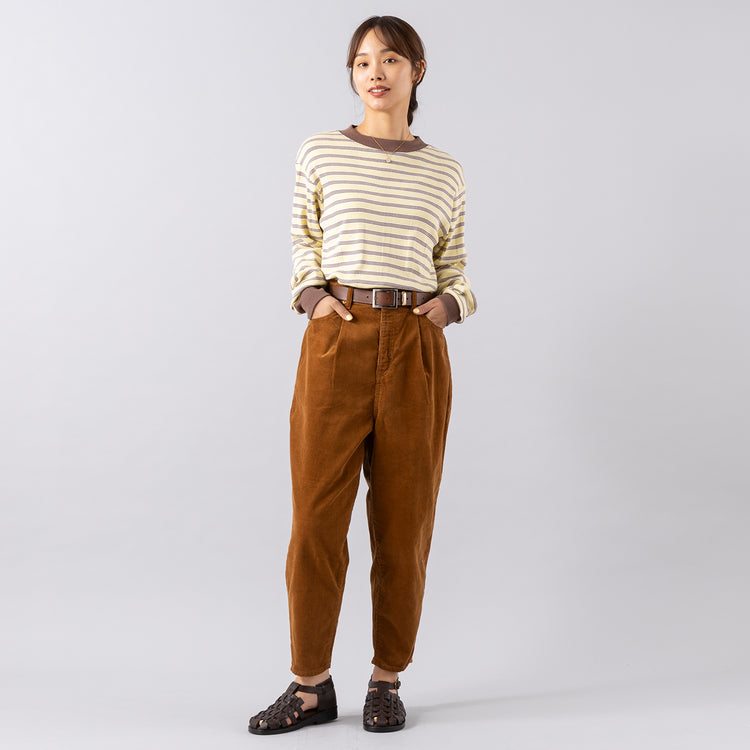 モデル身長165cm,Robert P. MillerのPrib LS Tee|DiuのPommier|NEI/NORのスクエアホワイトシェルネックレス,https://market.e-begin.jp/products/dre_rpm0874s_lala|https://market.e-begin.jp/products/cil_diu0800s_lala|https://market.e-begin.jp/products/ris_ner0790s_lala
