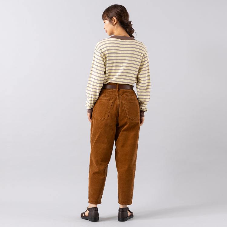 モデル身長165cm,caquのFSコードワイドテーパード|DiuのPommier|NEI/NORのスクエアホワイトシェルネックレス,https://market.e-begin.jp/products/tan_caq0218j_lala|https://market.e-begin.jp/products/cil_diu0800s_lala|https://market.e-begin.jp/products/ris_ner0790s_lala