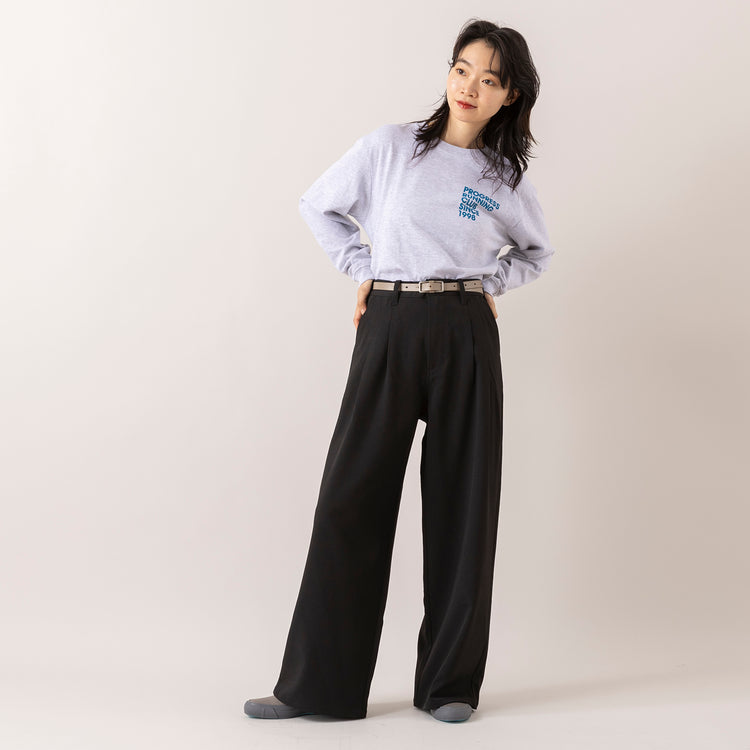 モデル身長165cm,PROGRESS RUNNING CLUBの1998 COTTON L/S T|MoonstarのDECK SPORT,https://market.e-begin.jp/products/gra_pgr1060s_lala|https://market.e-begin.jp/products/mns_mns0718r_lala