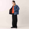 モデル身長163cm,lelillのハイテクワッフルニットPO|UNIVERSAL OVERALLの2TUCK WIDE STRAIGHT PANTS|rapiécageのメタルボールチョーカー,https://market.e-begin.jp/products/ana_lel1248s_lala|https://market.e-begin.jp/products/dre_uni1061s_lala|https://market.e-begin.jp/products/rdx_rpc0794s_lala