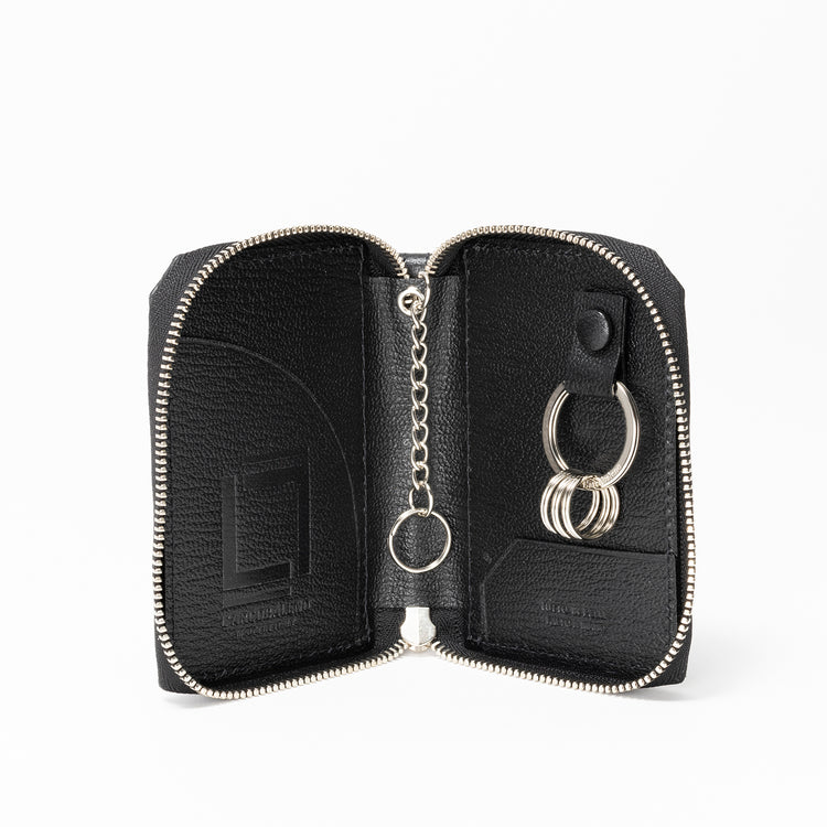L'arcobaleno | ラルコバレーノ　Begin別注 《印伝の山本×秋山具義》職人芸が詰まった奇跡のスマートWキーケース