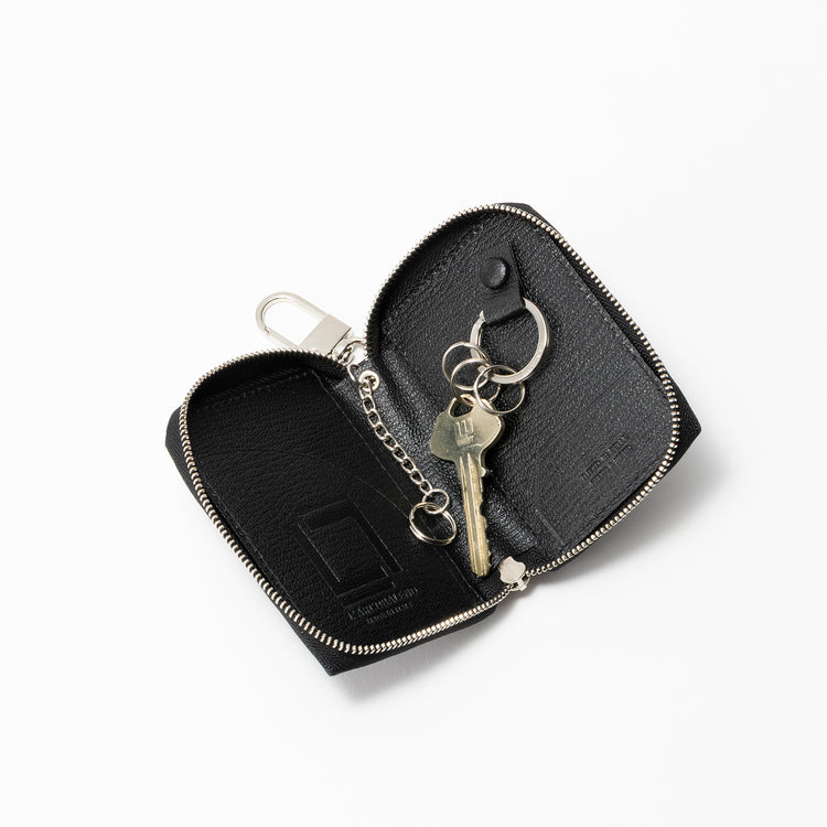 L'arcobaleno | ラルコバレーノ　Begin別注 《印伝の山本×秋山具義》職人芸が詰まった奇跡のスマートWキーケース