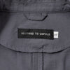 ALLOWED TO UNFOLD | アロウド トゥ アンフォールド ナイロンリップ テーラードジャケット