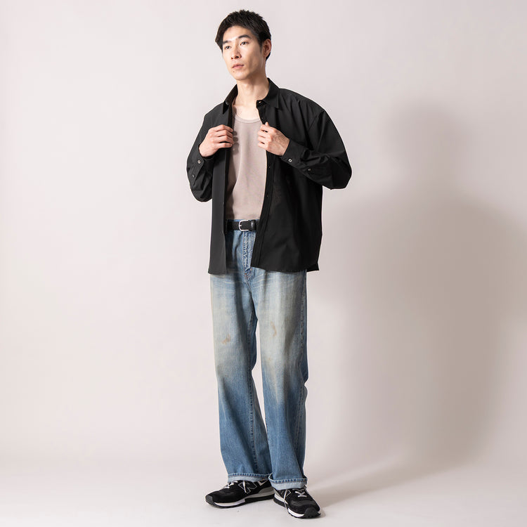 着用サイズL (モデル身長180cm)