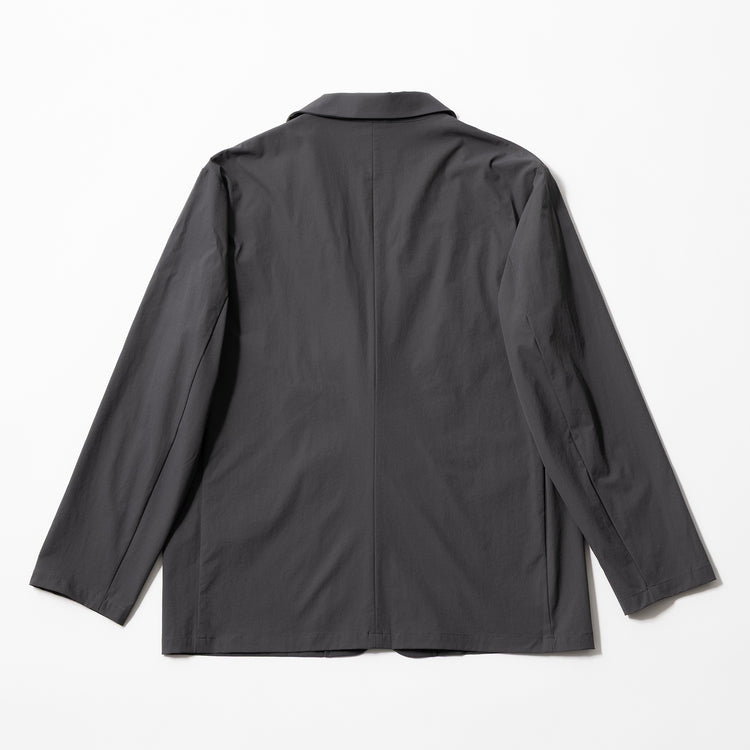 ALLOWED TO UNFOLD | アロウド トゥ アンフォールド　ナイロンリップストレッチ テーラードジャケット