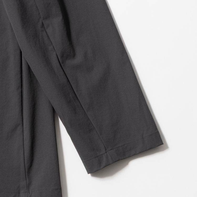 ALLOWED TO UNFOLD | アロウド トゥ アンフォールド　ナイロンリップストレッチ テーラードジャケット