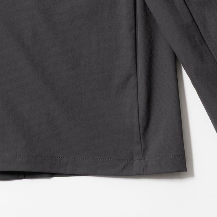 ALLOWED TO UNFOLD | アロウド トゥ アンフォールド　ナイロンリップストレッチ テーラードジャケット