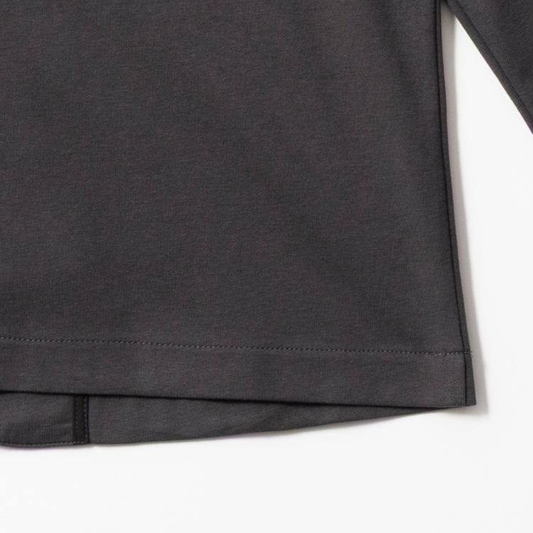 ALLOWED TO UNFOLD | アロウド トゥ アンフォールド　ソロナ混プレーティング天竺 テーラードジャケット