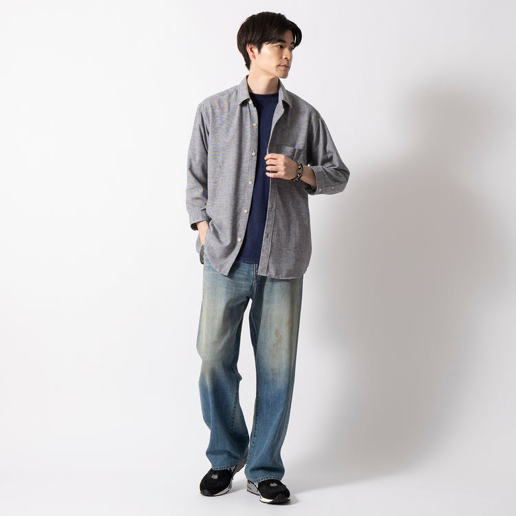 着用サイズ L(モデル身長181cm)