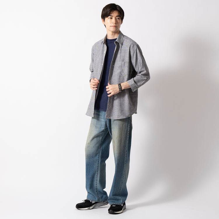 着用サイズ L(モデル身長181cm)