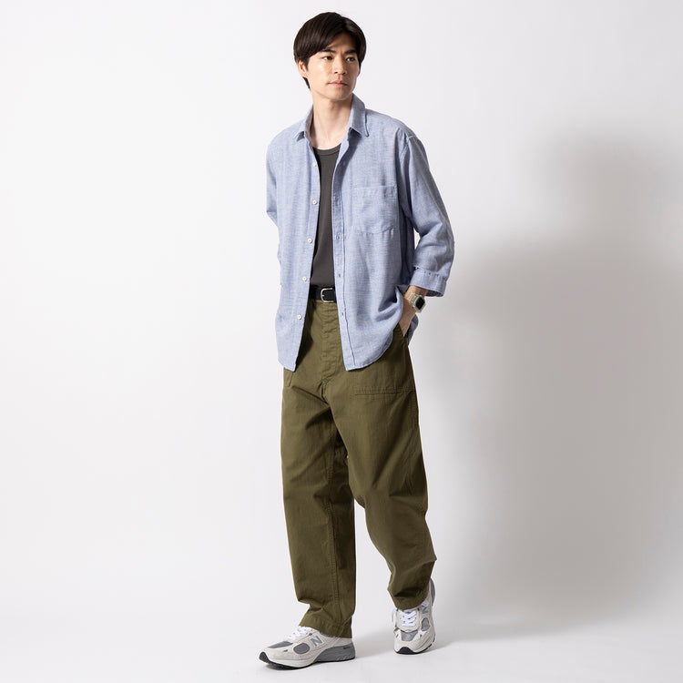 着用サイズ L(モデル身長181cm)