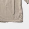 ALLOWED TO UNFOLD | アロウド トゥ アンフォールド ナイロンストレッチ ノーカラー7分袖ジャケット