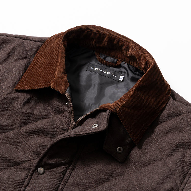 ALLOWED TO UNFOLD | アロウド トゥ アンフォールド　ラナテックレイ 中綿キルティングジャケット