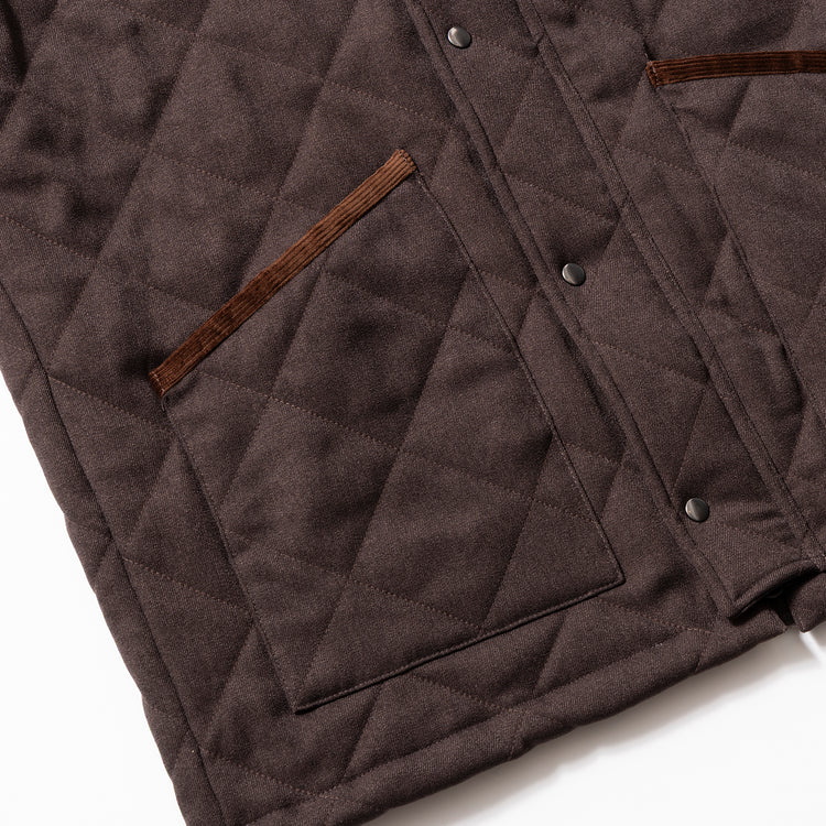 ALLOWED TO UNFOLD | アロウド トゥ アンフォールド　ラナテックレイ 中綿キルティングジャケット