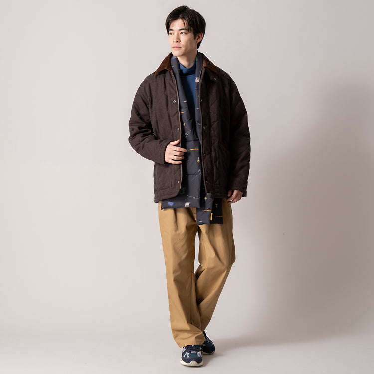 着用サイズL (モデル身長180cm)