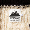 HIMALAYAN CLIMBER'S HAND-KNIT | ヒマラヤン クライマーズ ハンドニット　手編み色切り替えクルーカーディガン