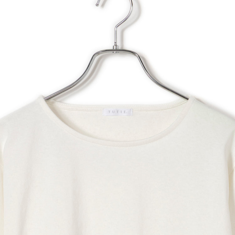 TUTIE. | ツチエ　OE天竺ムジプルオーバー