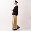 モデル身長165cm,MANONのNYLON 2WAY WIDE PANTS|rapiécageのアジャストダブルパイプコードネックレス,https://market.e-begin.jp/products/mks_mnn0096u_lala|https://market.e-begin.jp/products/rdx_rpc0106u_lala