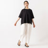 モデル身長165cm,HEAVENLYのHigh Count Twill W/Tapered PT|CHACOのWs CUSHZ|Taaiiのベネチアンチェーンスリムネックレス,https://market.e-begin.jp/products/dlt_hvr0401u_lala|https://market.e-begin.jp/products/af_cha0392u_lala|https://market.e-begin.jp/products/tii_tii1120n_lala