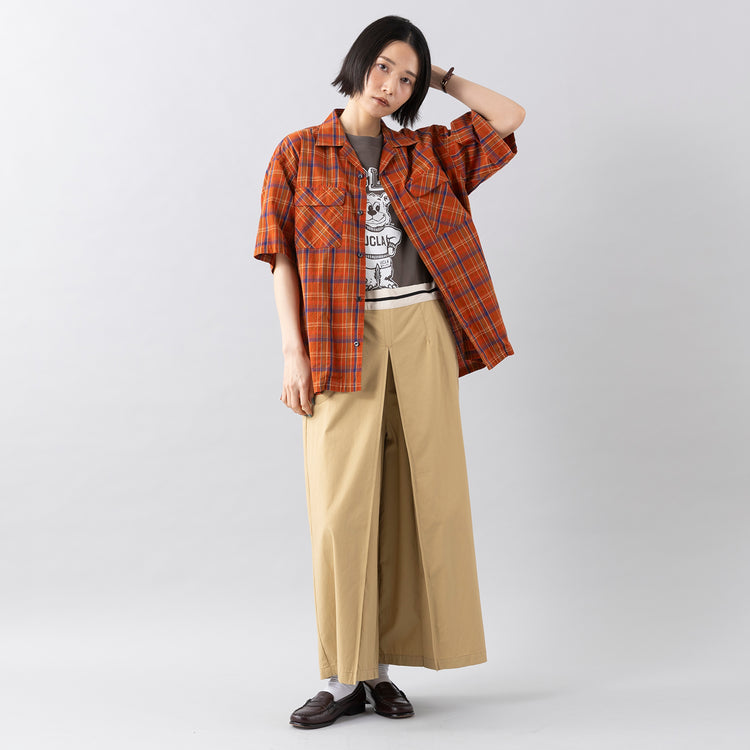 TUTIE. | ツチエ　コットンセルロースタックパンツ