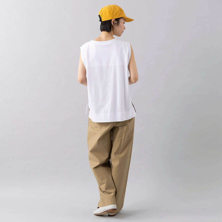 モデル身長165cm,RNA-Nのベルト付きチノパン|mate-monoのすけるバッグ小|facciamoのLacci(ラッチ)|PAPERSKY TOOLSのP Logo Cap|esperantoのVENETIAN SLIDEBALL NECKLACE,https://market.e-begin.jp/products/tky_rnn0310s_lala|https://market.e-begin.jp/products/kom_mte0333p_lala|https://market.e-begin.jp/products/are_fac0637k_lala|https://market.e-begin.jp/products/hit_pst0287s_lala|https://market.e-begin.jp/products/esp_esp0422l_lala