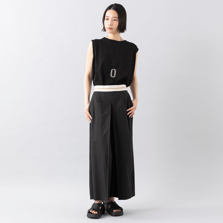モデル身長165cm,TUTIE.のコットンセルロースタックパンツ|MALIBU SANDALSのCANYON PLATFORM|TESTIFYのParasol Charm Cap 2|Adawat'n TuaregのZEZI,https://market.e-begin.jp/products/equ_tte0340s_lala|https://market.e-begin.jp/products/sed_mls0713q_lala|https://market.e-begin.jp/products/ipb_tsf0354s_lala|https://market.e-begin.jp/products/edi_tua0138q_lala