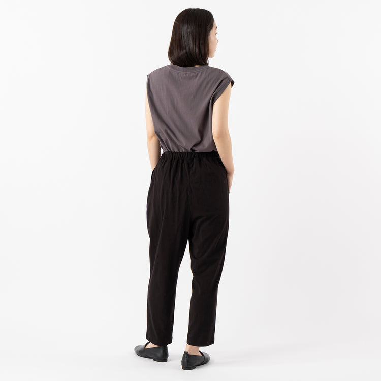 モデル身長163cm(ロング丈着用),HEAVENLYのCotton CS Nosleeve Pullover,https://market.e-begin.jp/products/dlt_hvr0485u_lala