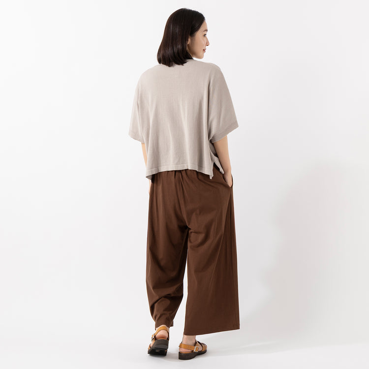 モデル身長163cm,BOYNA×NINA MENKESのNINA MENKES映画Tシャツ|TUTIE.の接触冷感天竺ワイドパンツ|GLENFIELDのシャークソールグルカサンダル|in moodの2連パール×シルバーネックレス,https://market.e-begin.jp/products/byn_bnm0944q_lala|https://market.e-begin.jp/products/equ_tte0490u_lala|https://market.e-begin.jp/products/jal_gfd0391q_lala|https://market.e-begin.jp/products/inm_inm0825p_lala