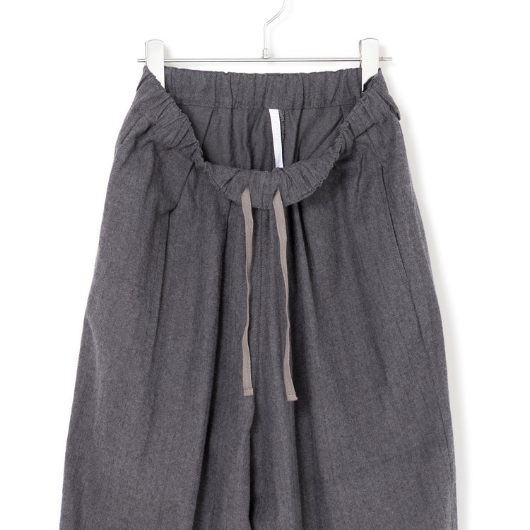 TUTIE. | ツチエ　丈の選べるコットンヘリンボンパンツ