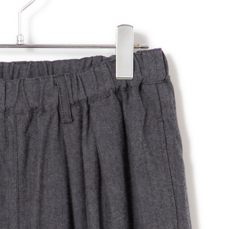 TUTIE. | ツチエ　丈の選べるコットンヘリンボンパンツ