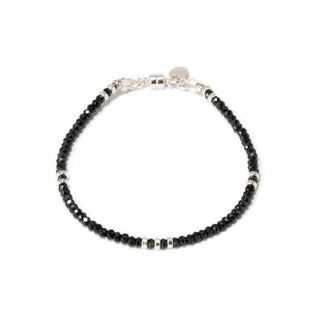 esperanto | エスペラント　BLACK SPINEL BRACELET